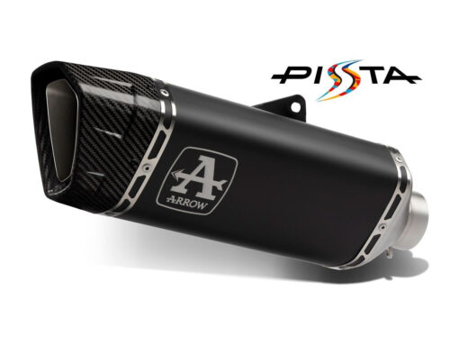ARROW EURO 5 APPROVED DARK TITANIUM "PISTA" TERMINAL BMW S 1000 R / RR 2019-2025