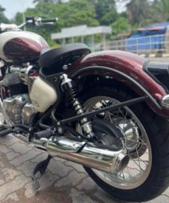 Silver Stallion Performance Exhaust for Royal Enfield Classic 650-Silver