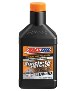 AZFQT-EA | Amsoil | Signature Series 0W-40 Synthetic Motor Oil for Car