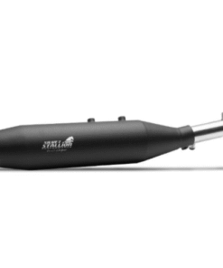 Silver Stallion-Exhaust (Black-Matte) For Honda RS (Drift)