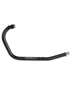 Silver Stallion Free Flow Bend Pipe For RE Interceptor / GT 650 – Black Matt