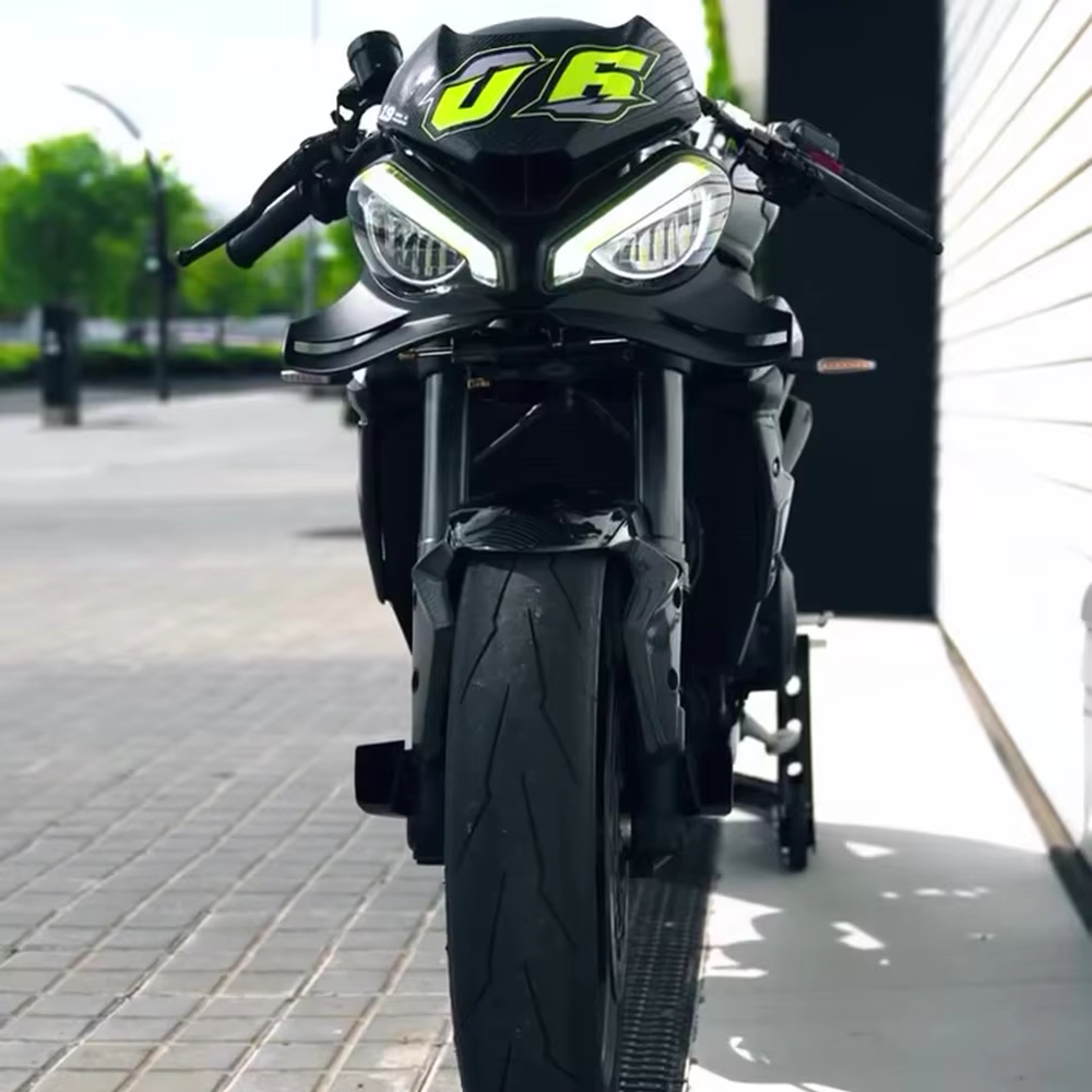 Triumph for Street Triple 765RS 2021-2025 Motorcycle Front Winglet - Image 4