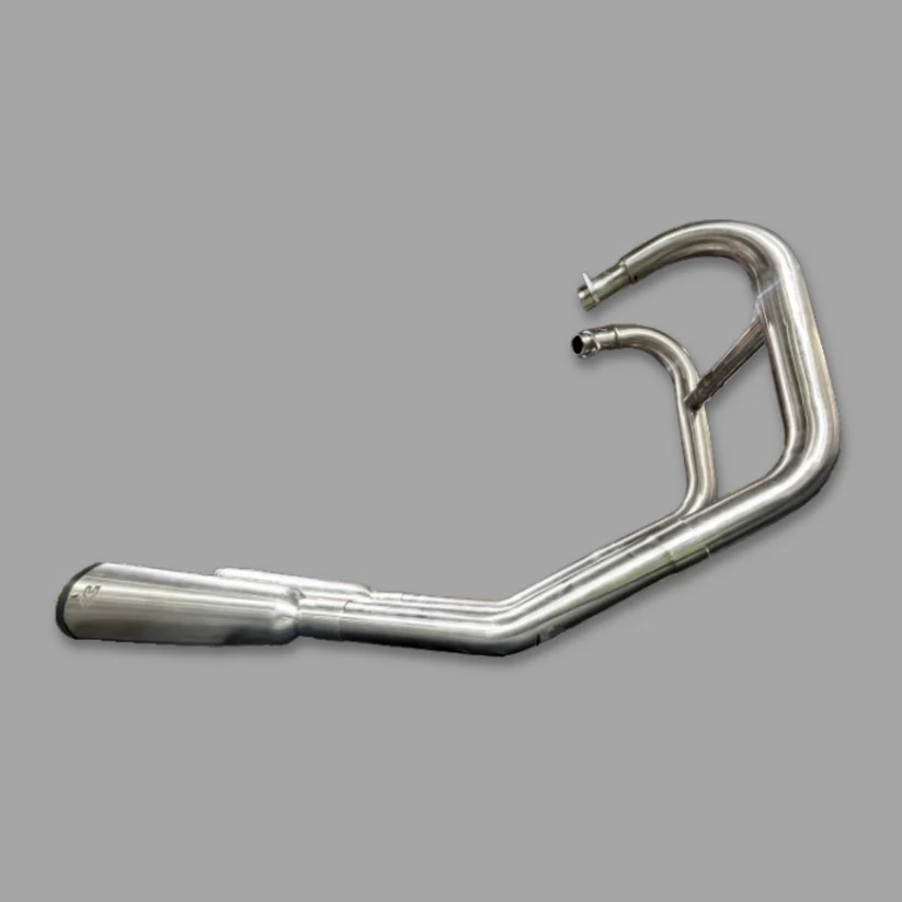 Interceptor 650 / Continental GT 650 SS Motocorp Royal Enfield- 2 x 2 Full System Exhaust with FAT CANS - Interceptor 650 / Continental GT 650 - Image 5