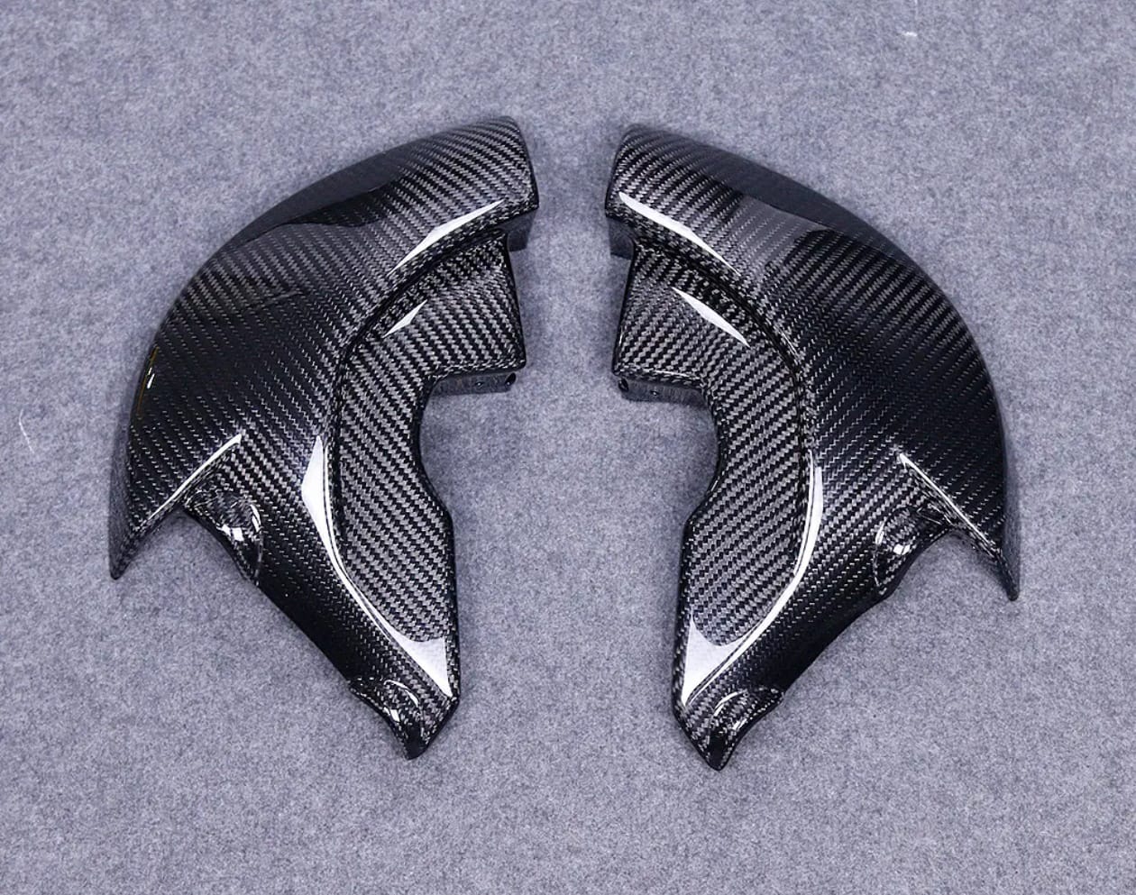 CARBON FIBER FRONT DISC COOLER UNIVERSAL (HK CARBON) - Image 3