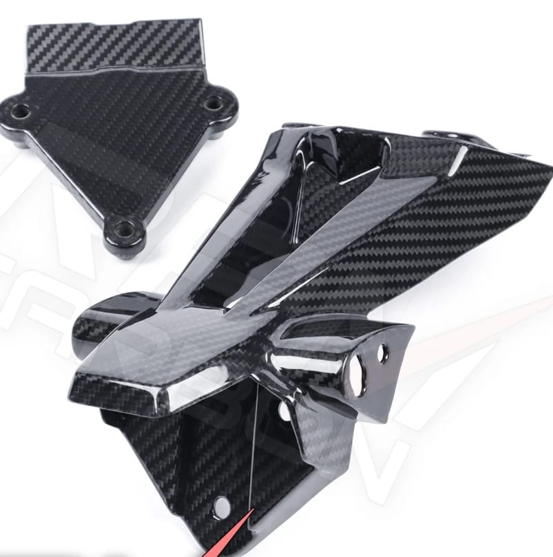 BMW S1000RR Carbon Fiber Registration License Plate Holder 2019+ (HK CARBON) - Image 2