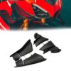 HK  Carbon Fiber Wing Motorcycle Body Parts Side Winglet Fairings Kit Winglets for Ducati Superleggera V4 2018+