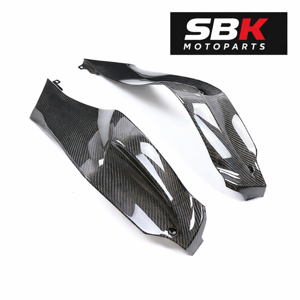 2021-2026 Kawasaki ZX10R Carbon Fiber Motorcycle Front Fuel Tank Side Panels Plate Fairing