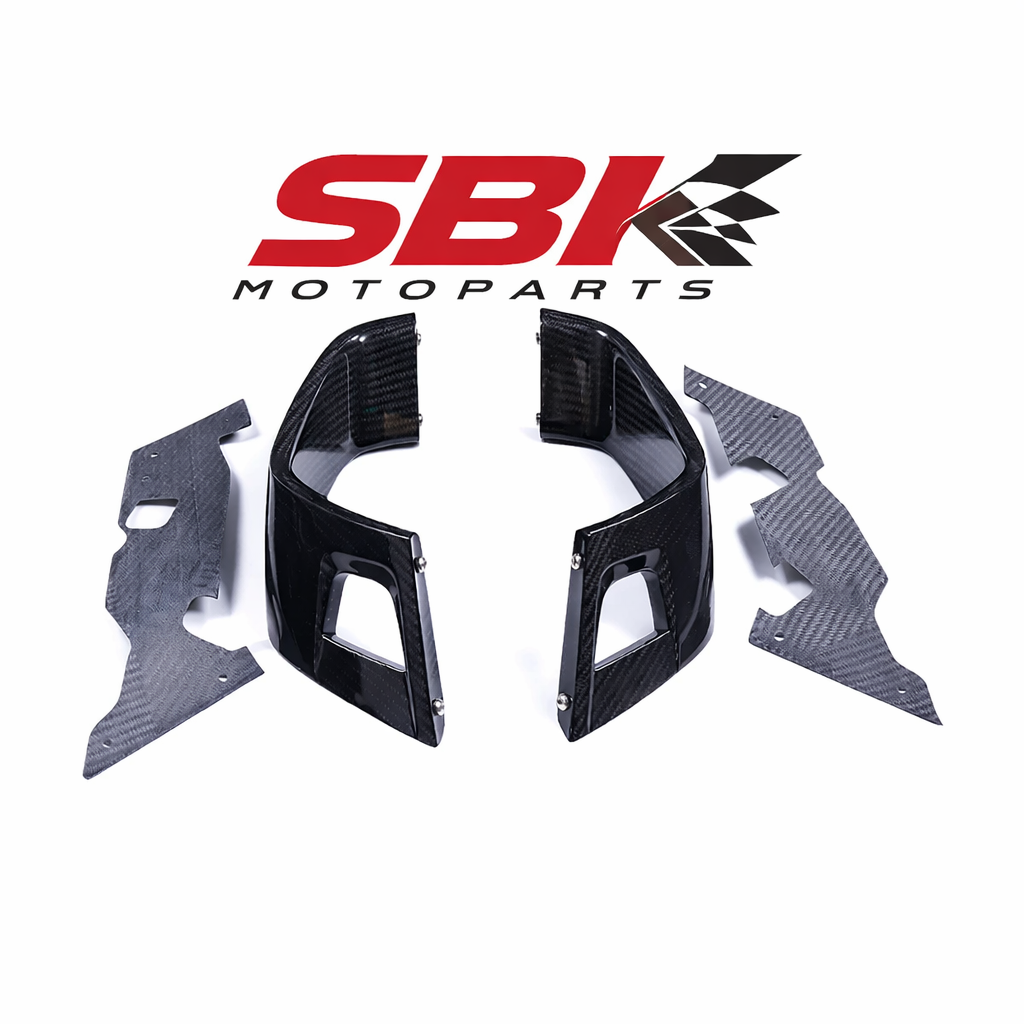 2021-2026 Kawasaki ZX10R ZX-10R Full Carbon Fiber Winglet Spoiler Aerodynamic Fairing Wing Kit