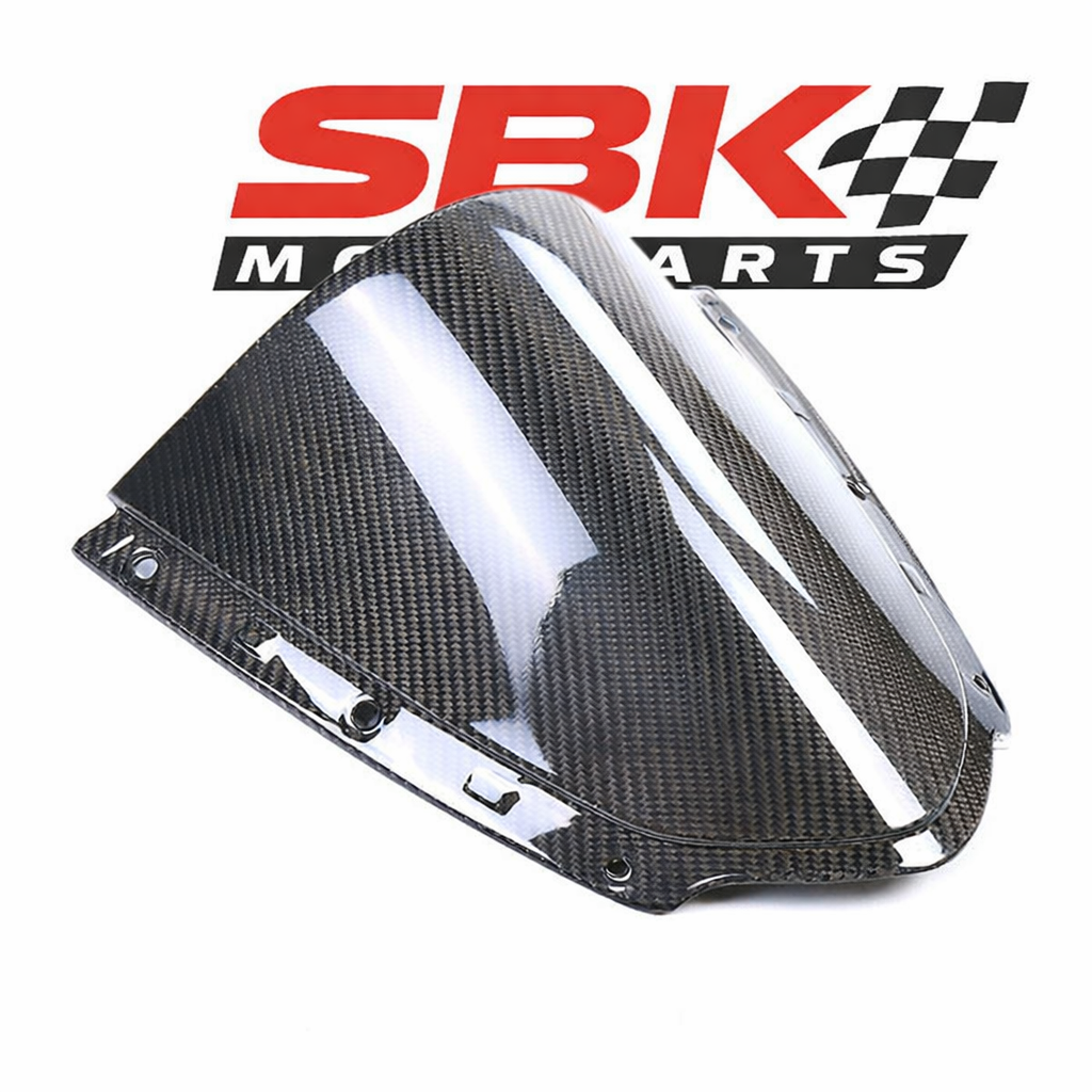 2021-2026 Kawasaki ZX10R  Carbon Fiber Motorcycle Front Wind Deflectors Windshield WindScreen