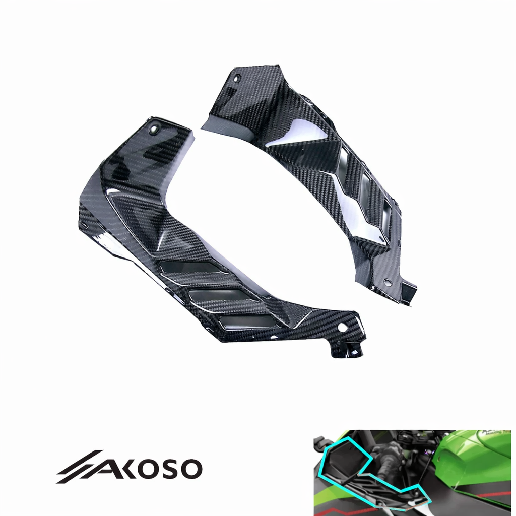 2021-2026 Kawasaki ZX10R ZX-10R Carbon Fiber Dash Panel Side Cover Motorcycle Accessories Fairing - Image 2