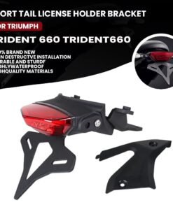 Triumph Trident660 Registration Motorcycle License Plate Holder Fender Eliminator (Tail Tidy)