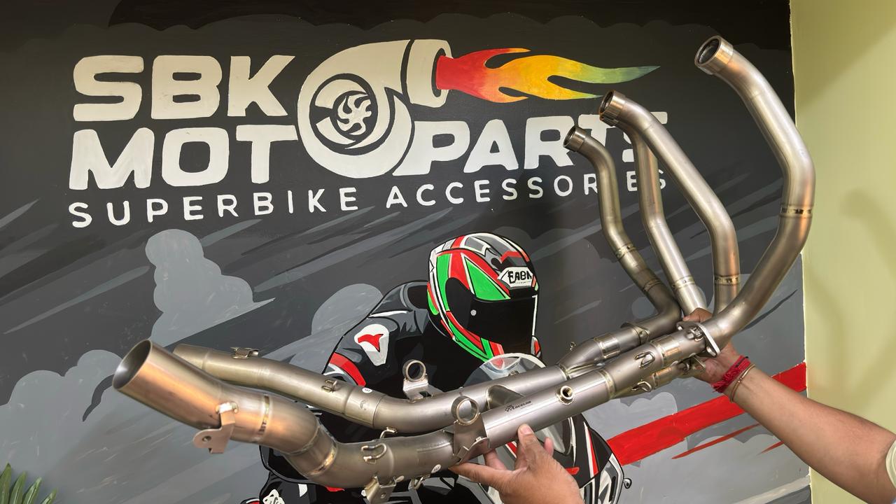 SBK RACELAB TITANIUM HEADERS (TI6) SUZUKI HYABUSA GEN 3 2021-26 - Image 3